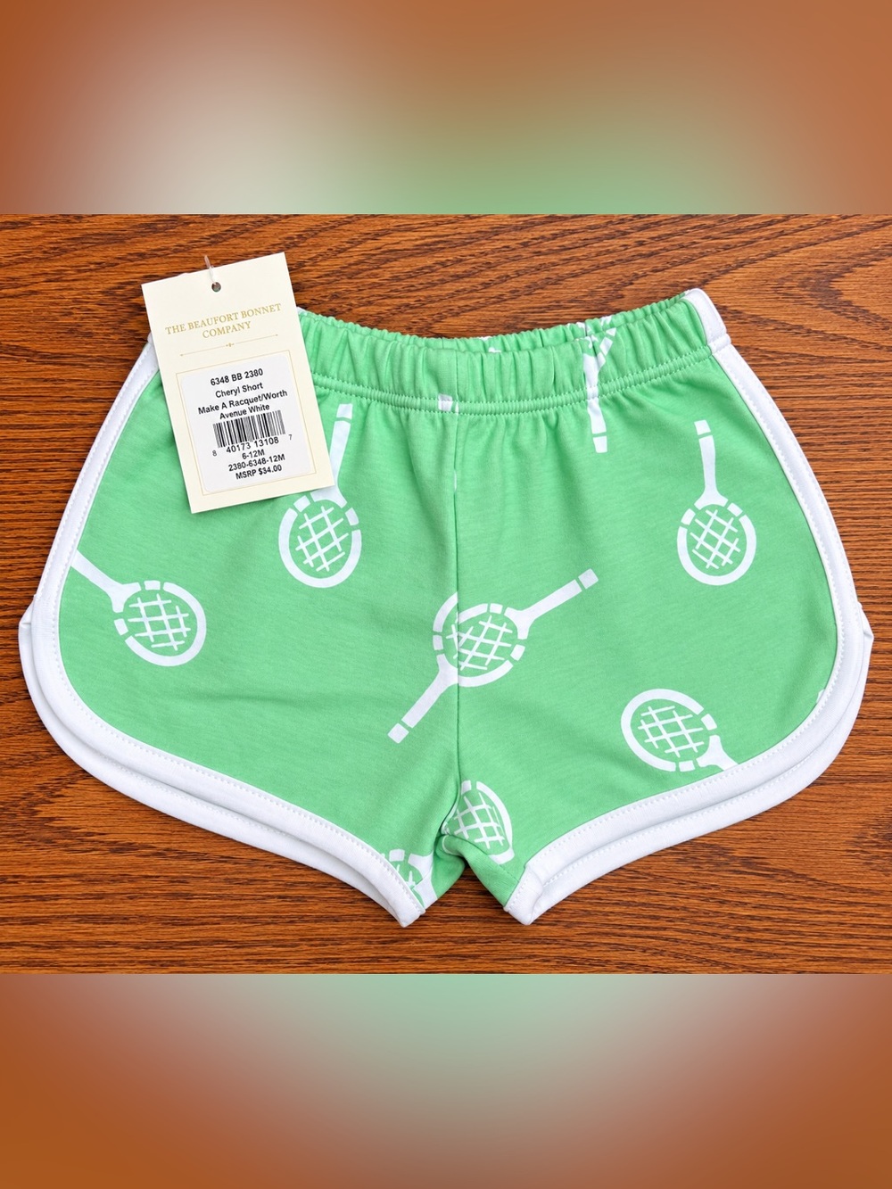 NWT The Beaufort Bonnet Company Cheryl Shorts – Size 6–12 Months